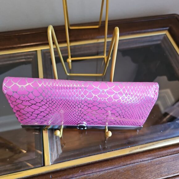 (NO BRAND) vintage pink seashells design w/ 10 card & cold holder - Picture 7 of 7